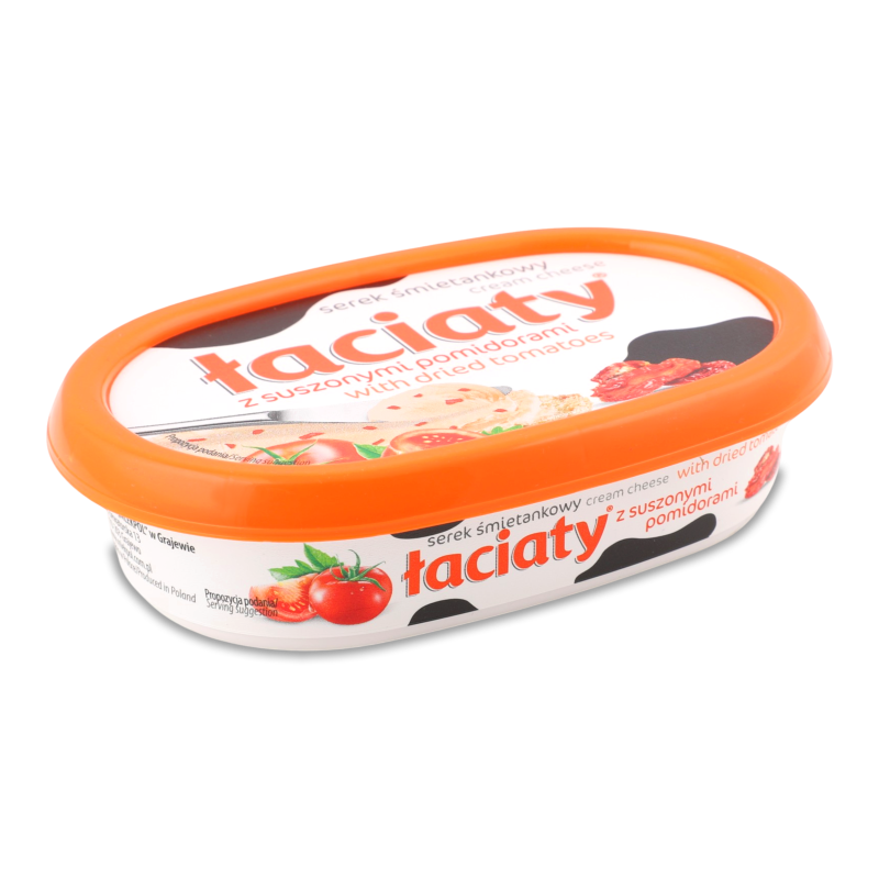 Крем-сир вершковий з в’яленими томатами 57% 135г Laciaty