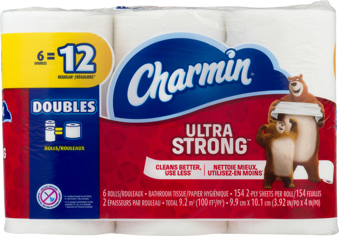 Charmin Ultra Strong Bathroom Tissue 6 CT Charmin(37000941149