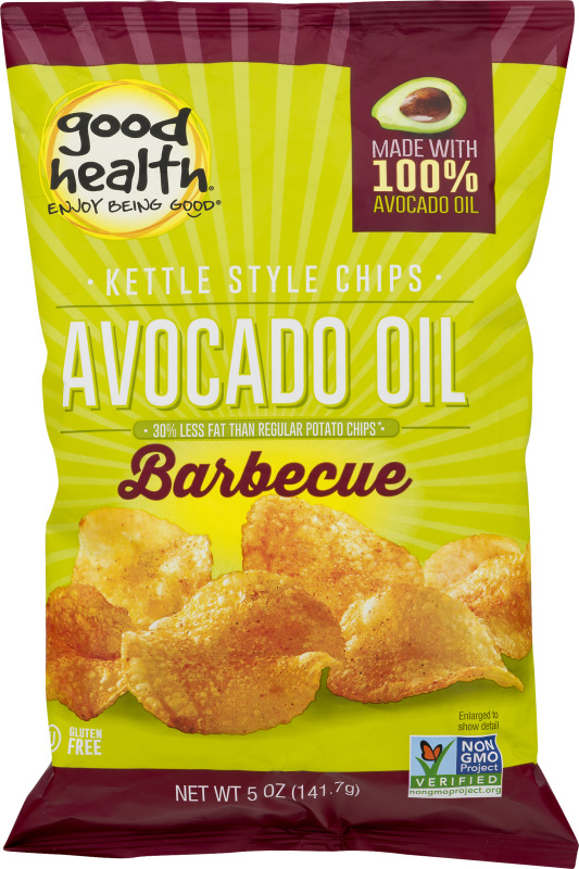 Good Health Avocado Oil Kettle Style Chips Barbecue Good Health