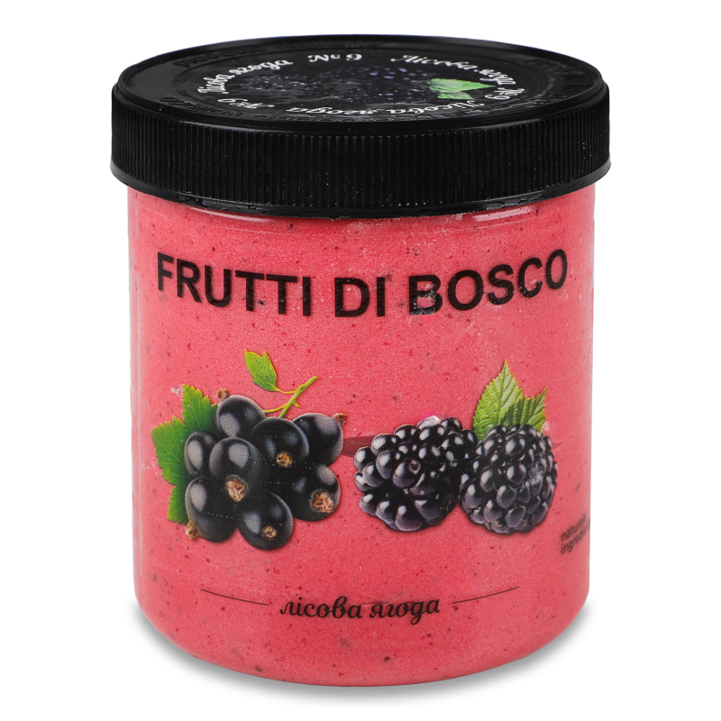 Морозиво сорбет Лісова ягода № 9 320г пл/банка La Gelateria Italiana
