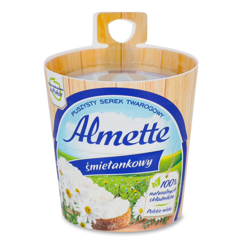 Сир Альметте вершковий 60% 150г Хохланд
