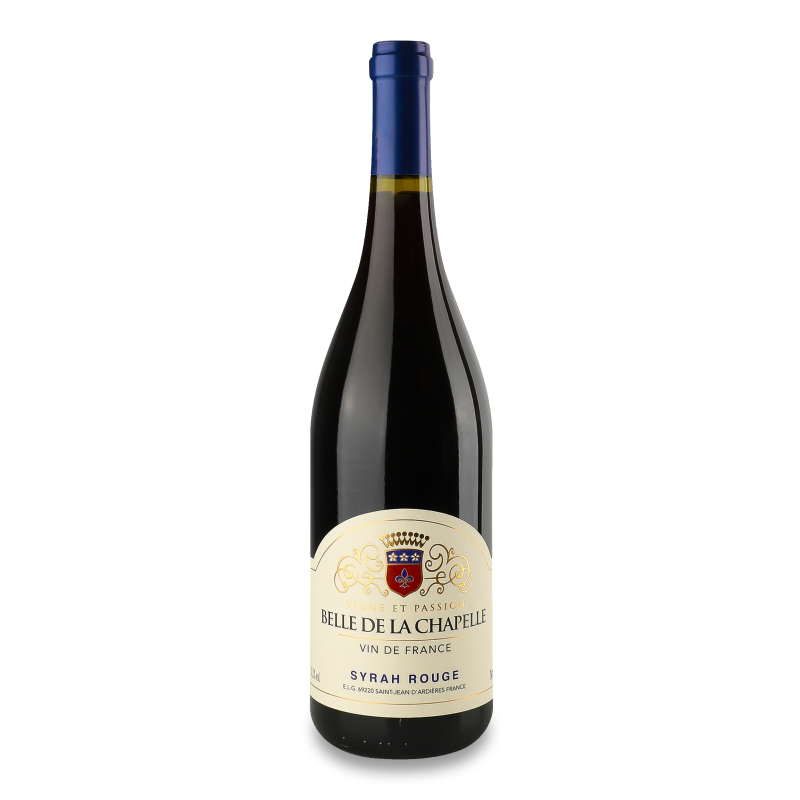 Вино Syrah Rouge червоне сухе 12,5% 0,75л Belle de la Chapelle