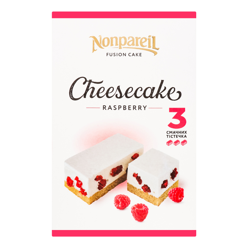 Тістечко Raspberry Cheesecake Nonpareil к/у