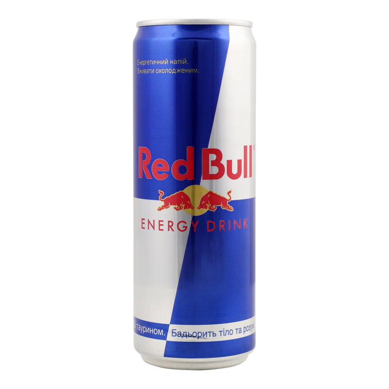 Напій energy drink з таурином б/алк Red Bull ж/б 0,355л Red Bull