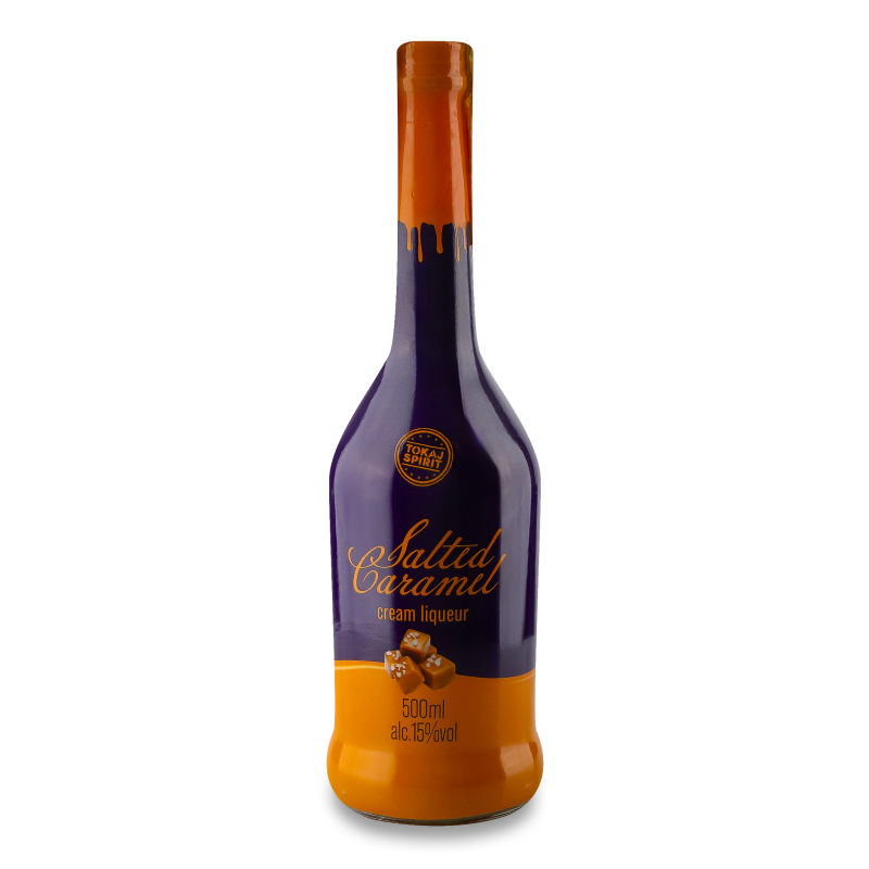 Лікер з солоною карамеллю 15% 0,5л Tokaj Spirit