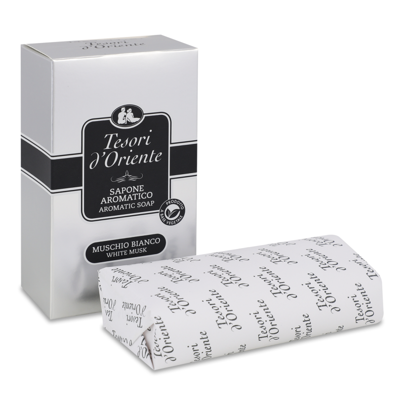 Крем-мило Білий мускус парфумоване 125г Тезорі Де”Орієнте