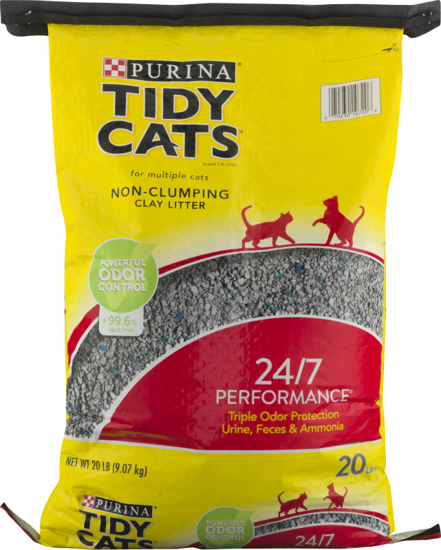 Purina Tidy Cats NonClumping Clay Litter For Multiple Cats 24/7