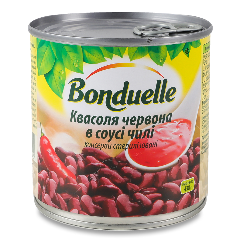 Квасоля червона в соусі Чилі 425мл ж/б Bonduelle