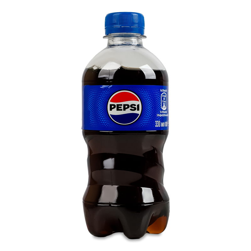 Напій безалкогольний сильногазований 0,33л пет Pepsi