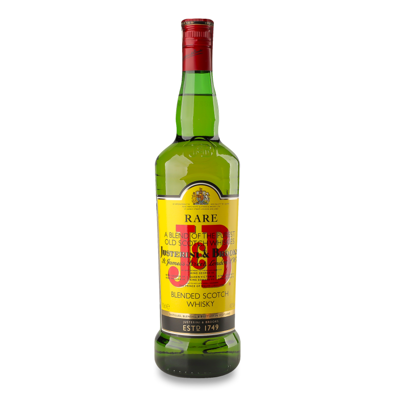 Віскі Rare 40% 0,7л Justerini&Brooks
