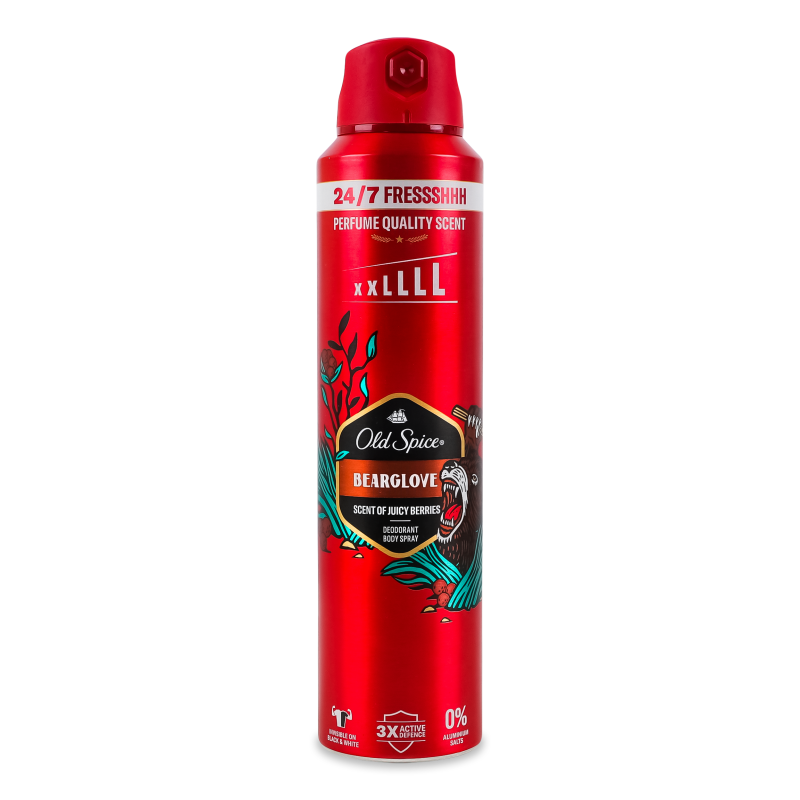 Дезодорант Bearglove спрей 250мл Old Spice