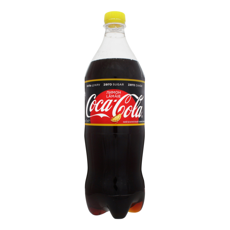 Напій безалкогольний сильногазований Лимон Coca-Cola Zero п/пл