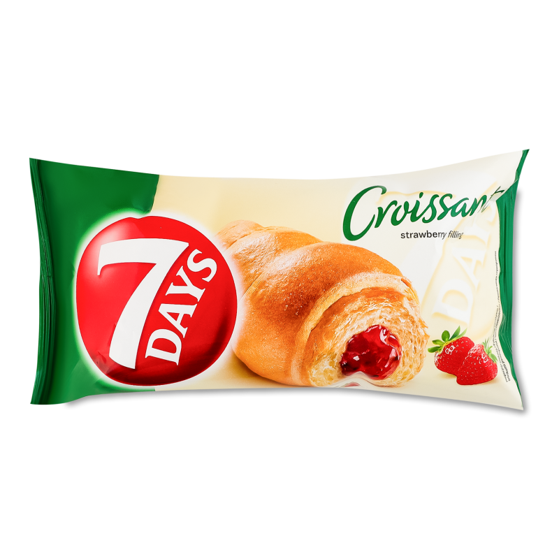 Круасан-міді з начинкою полуниця 60г 7 днів