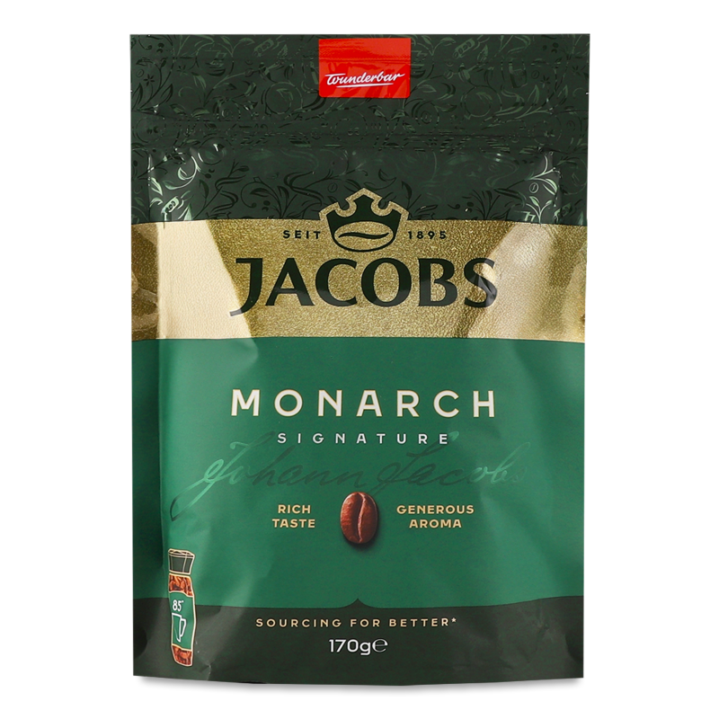 Кава Monarch розчинна 170г економ пакет Jacobs