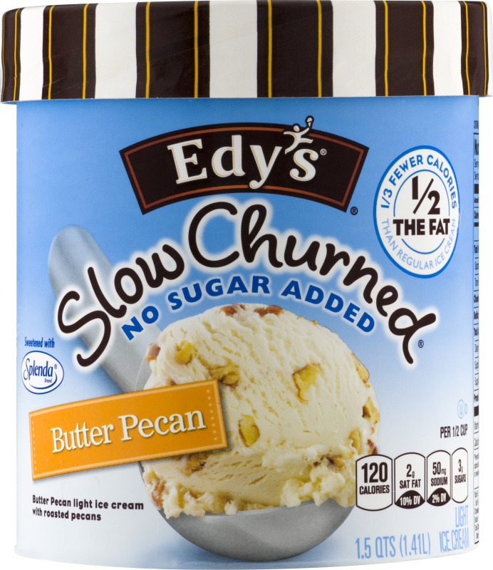 Edy's Slow Churned No Sugar Added Butter Pecan Light Ice Cream Edy's(41548034751) customers