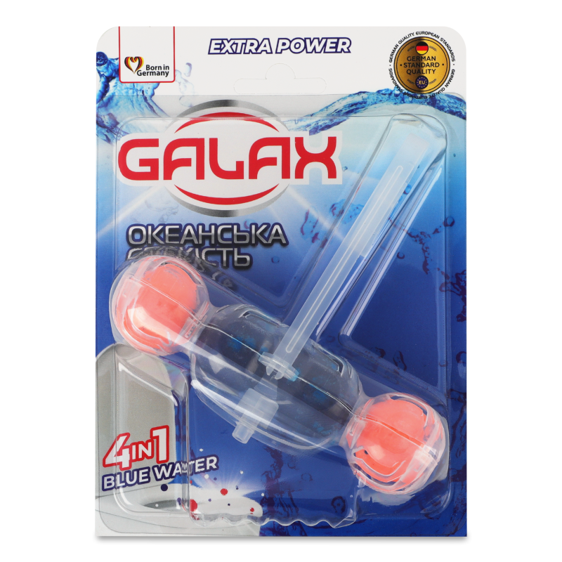 Засіб д/чищення туалету Океанська свіжість 55г Galax