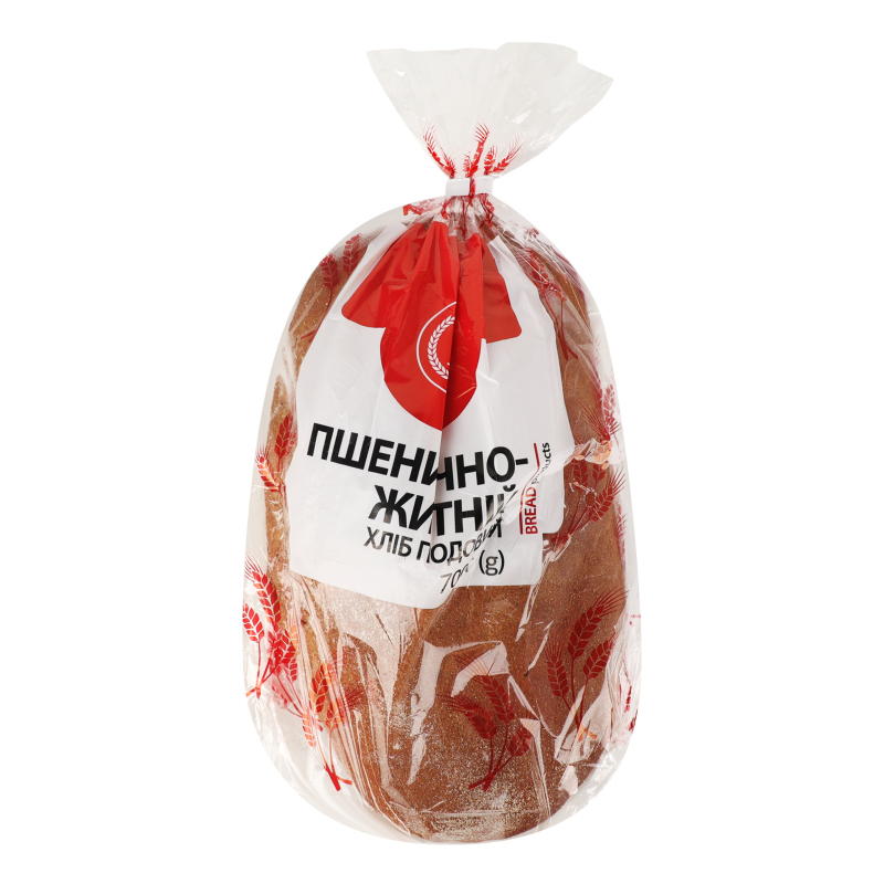 Хліб пшенично-житній подовий ТМ "1" м/у