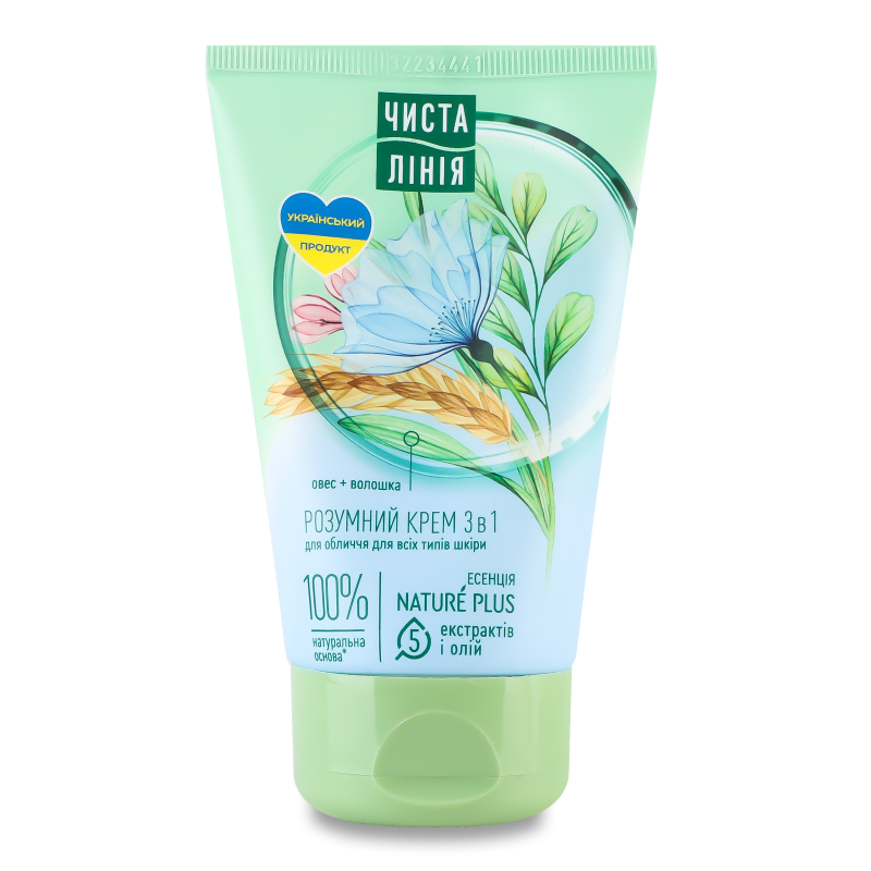 Крем д/обличчя Фітотерапія Розумний 3в1 120мл Чиста лінія