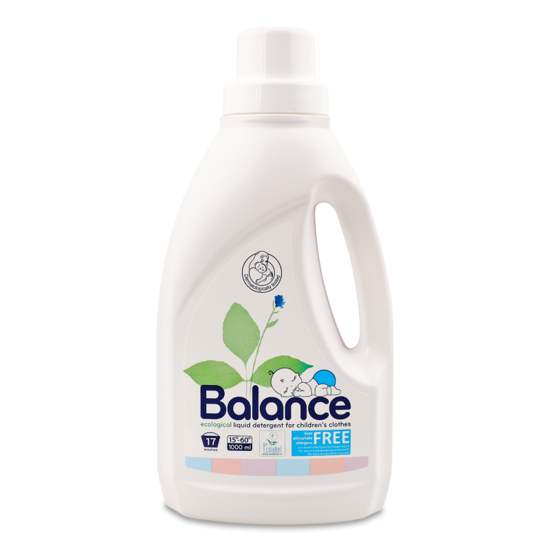 Засіб д/прання дитячого одягу гіпоалергенний рідкий 1000мл Balance