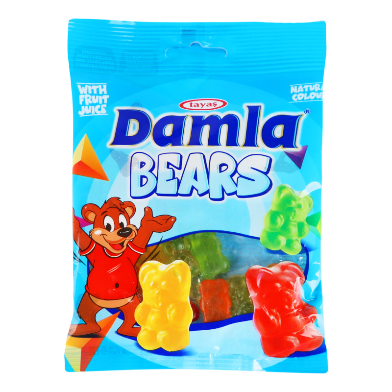 Цукерки жувальні мармеладні Bears Damla Tayas м/у