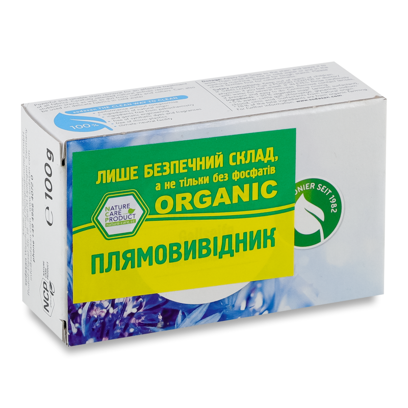 Мило д/видалення плям у холодній воді органічне 100г Sodasan