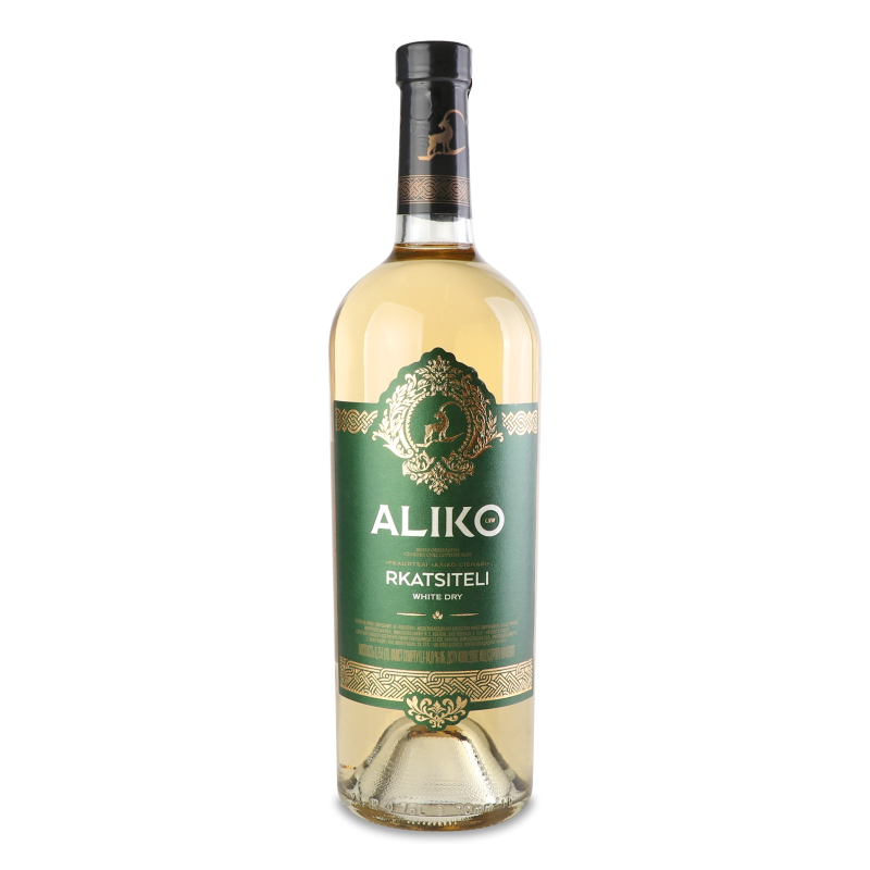 Вино Rkatsiteli біле сухе 9,7-14% 0,75л Aliko C&W