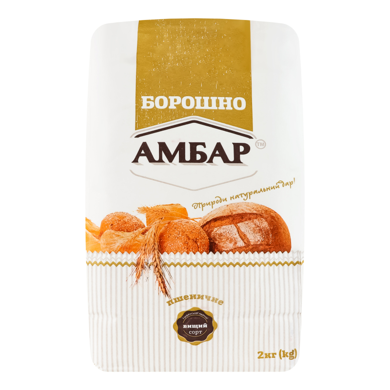 Мука пшеничная Амбар м/у 2кг Амбар(4820233400028): купить в интернет ...