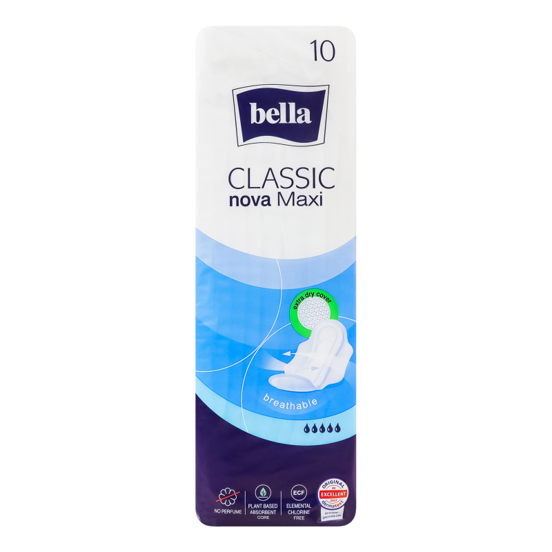 Прокладки гигиенические Maxi Classic Nova Bella 10шт Bella