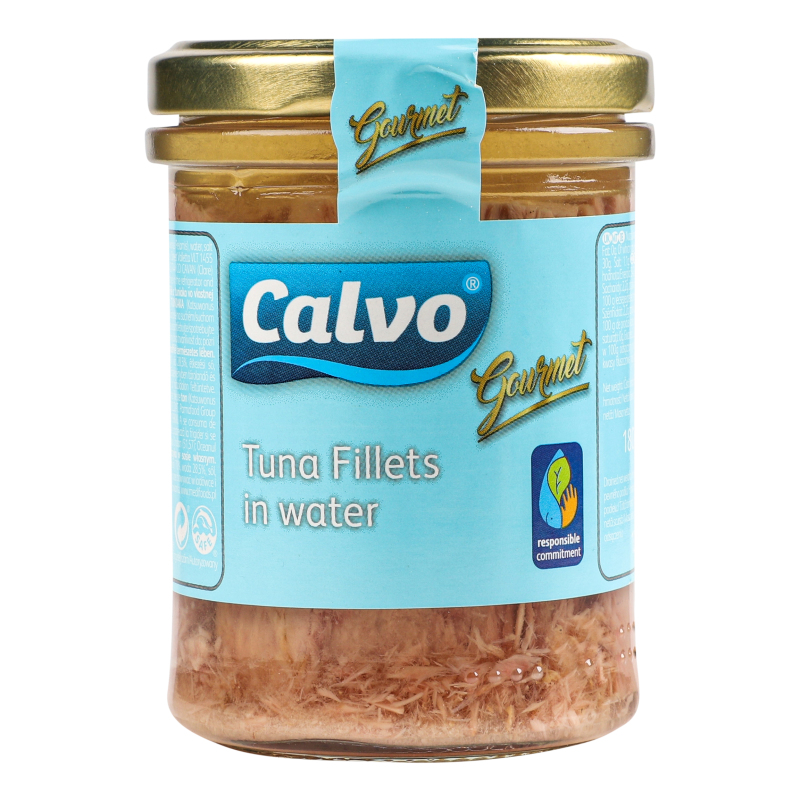 Філе тунця у власному соку Gourmet Calvo с/б