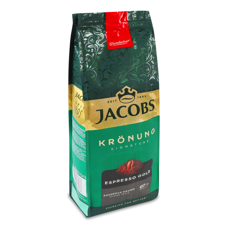 Кава Kronung Espresso Gold мелена смажена 400г м/у Jacobs