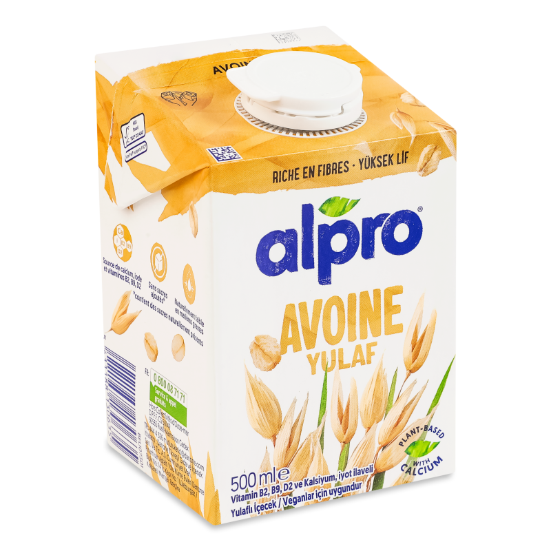 Напій вівсяний з доданим кальцієм 500мл т/п Alpro