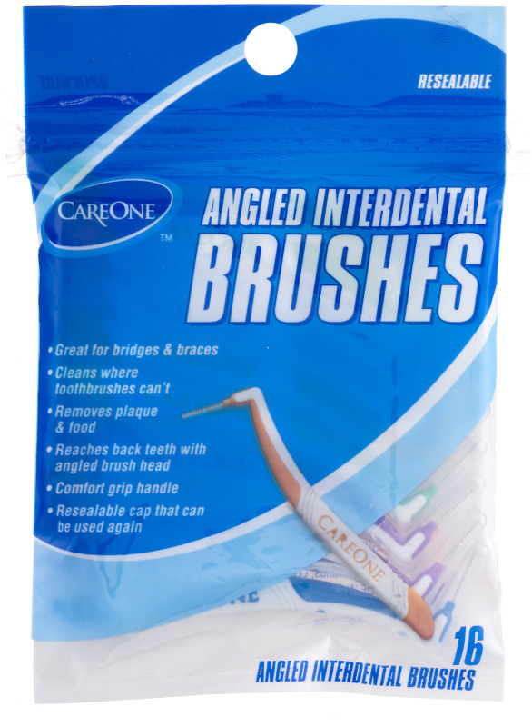 CareOne Angled Interdental Brushes 16 CT CareOne(41520044976