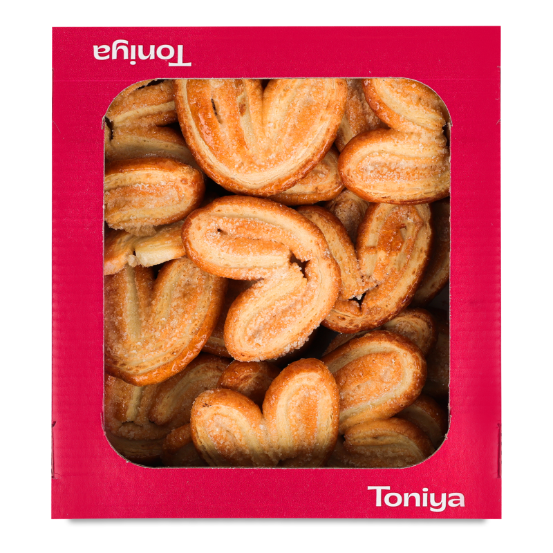 Печиво листкове Вушка 300г Toniya