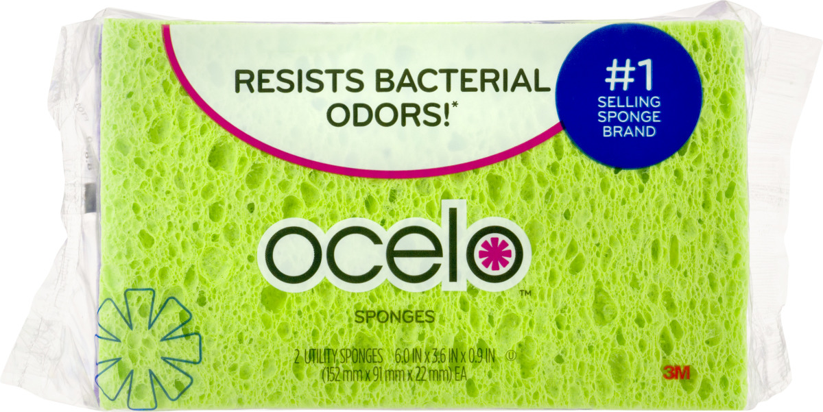 Ocelo Sponge Utility 2 CT Ocelo(53200072445) customers reviews