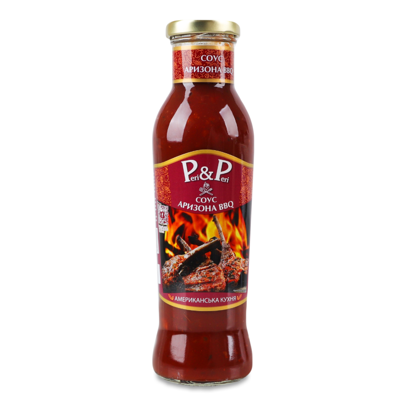 Соус Аризона Барбекю 310г скло Пері-Пері
