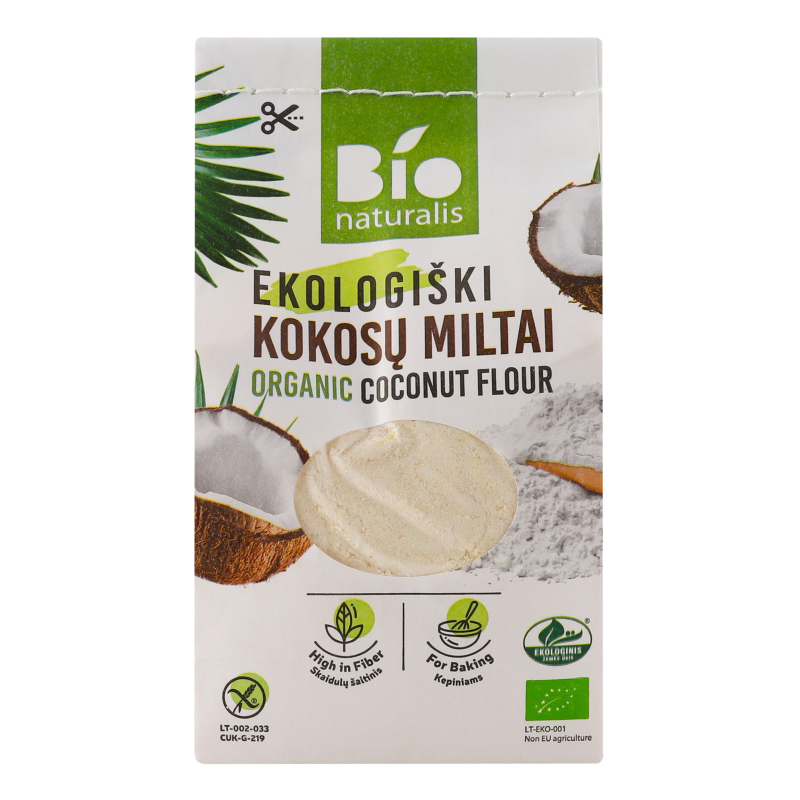 Борошно кокосове органічне Bio naturalis м/у 500г Bio naturalis ...