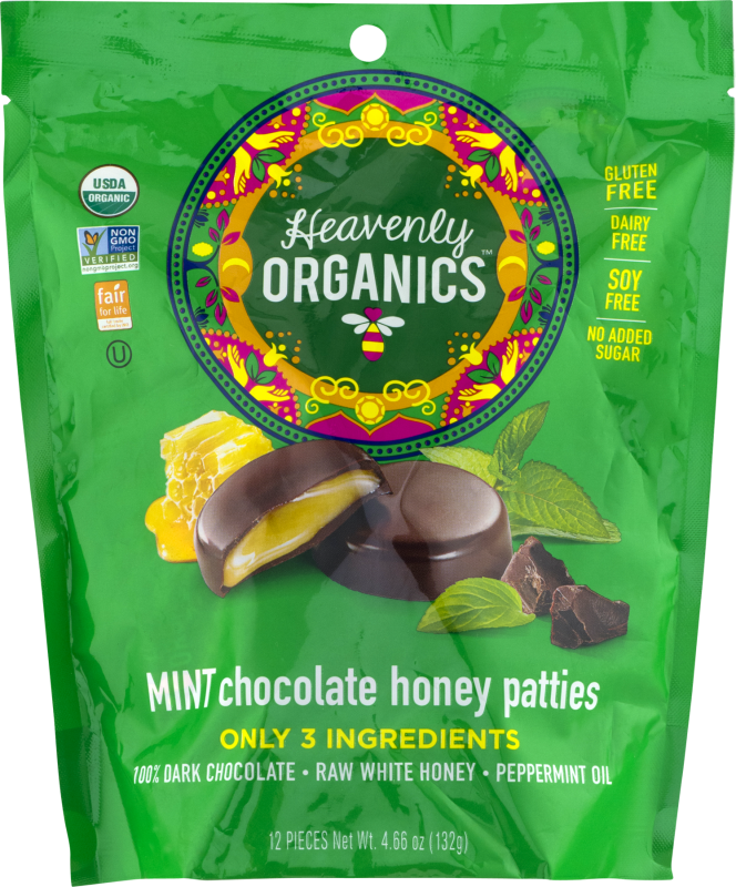 Heavenly Organics Mint Chocolate Honey Patties Heavenly Organics(897988012053) customers