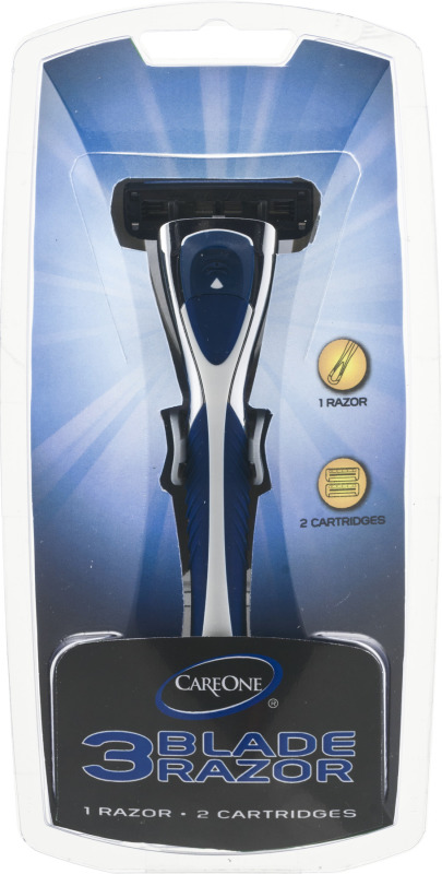 CareOne 3 Blade Razor 1 Razor 2 Cartridges CareOne(41520021632 ...