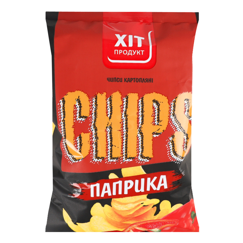 Чипси картопляні Паприка Хіт продукт м/у