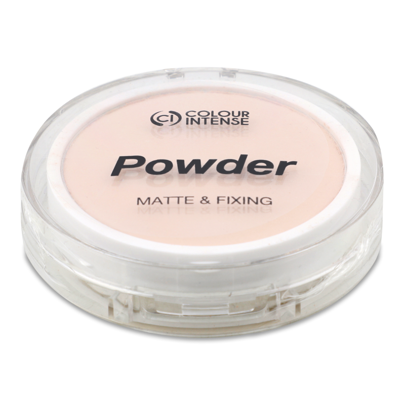 Пудра д/обличчя Паудер матуюча з спонжем та дзеркалом 12 натуральний 10г Колор Інтенс