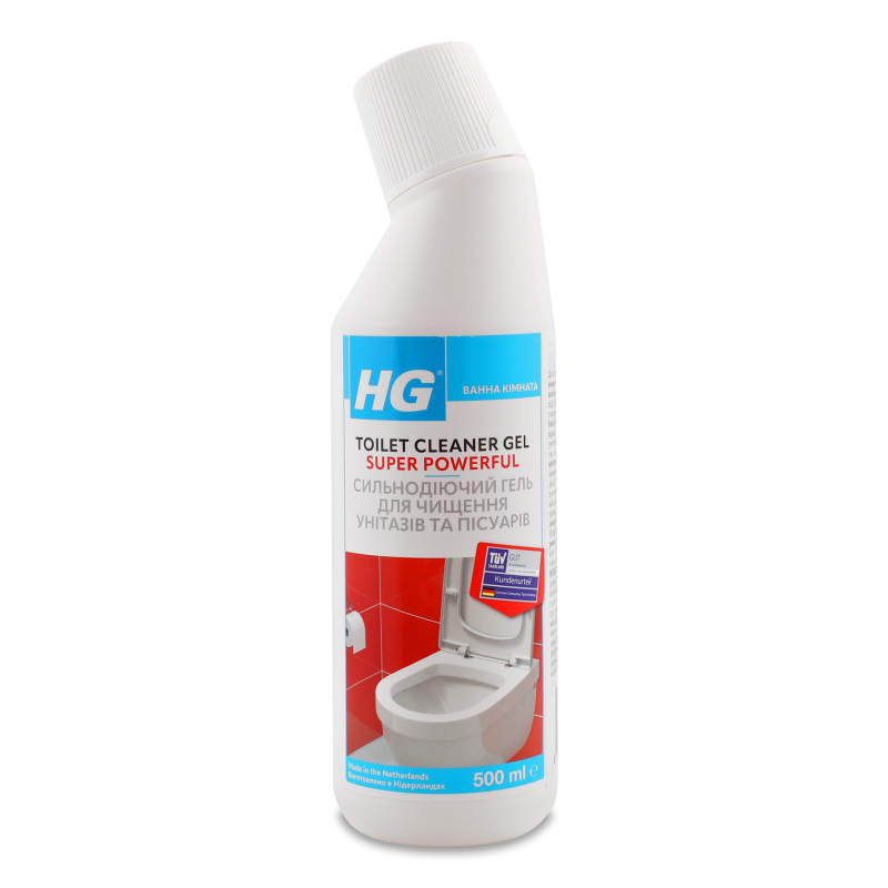 Засіб д/чищення туалету сильнодіючий 500мл АшДжі