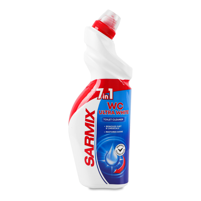 Засіб д/чищення сантехніки Ultra White 750мл Sarmix