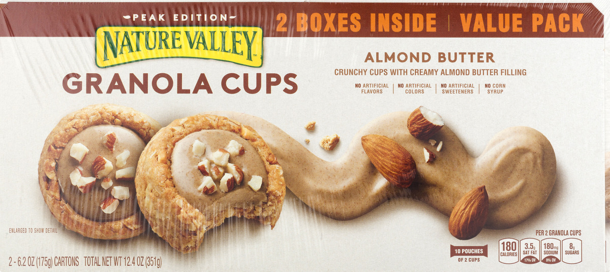 Nature Valley Granola Cups Almond Butter 2 PK Nature Valley