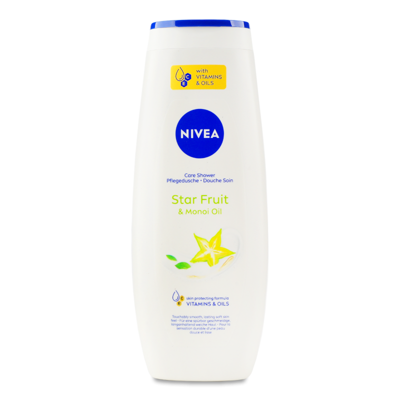 Гель-догляд д/душу Star fruit&Monoi oil 500мл Nivea