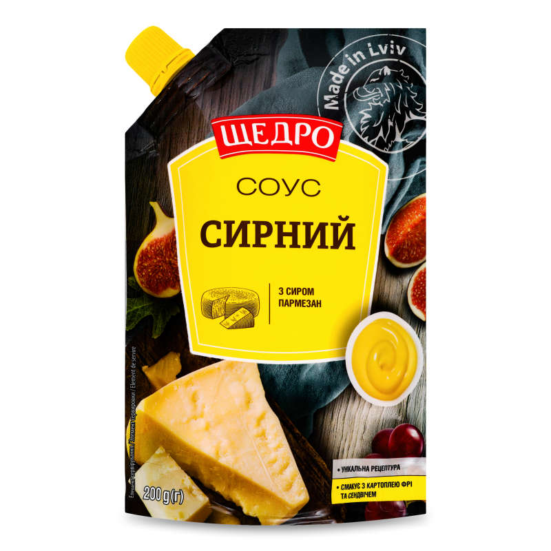 Соус Сирний 200г д/п Щедро