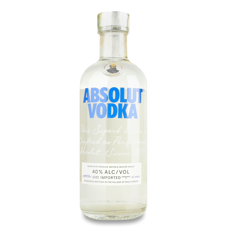 Горілка 40% 0,5л Absolut