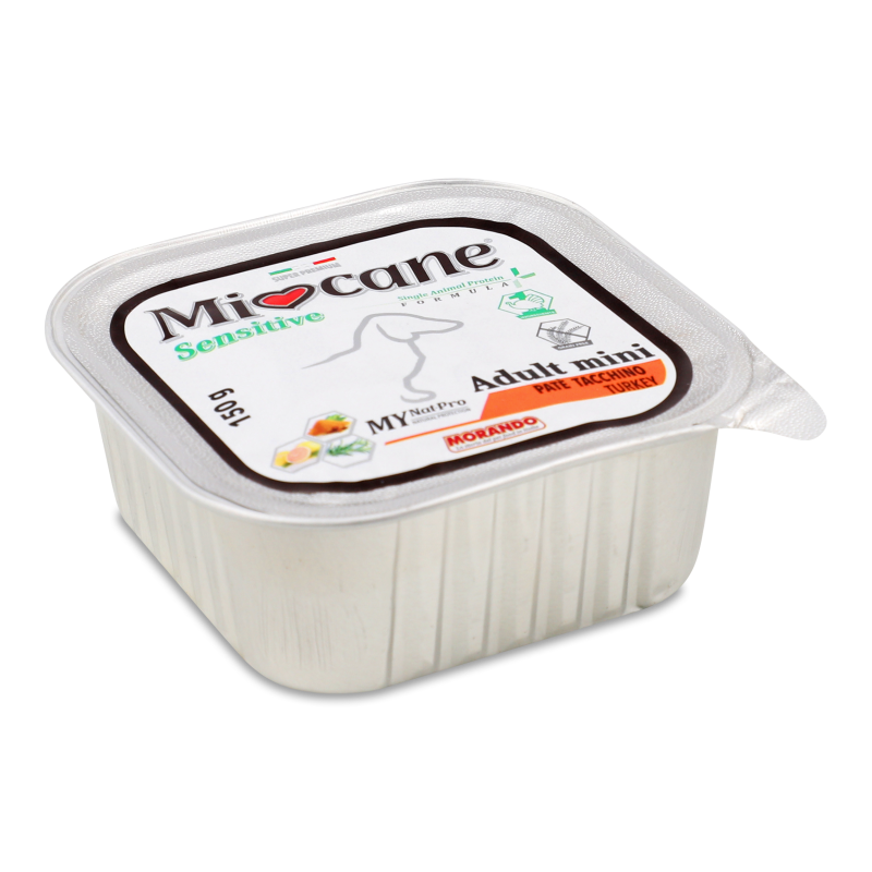 Корм д/собак Сенсатів Монопротеїн Індичка 150г Міокане