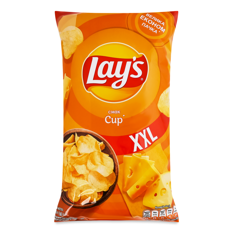 Чипси з смаком сиру 170г Lay’s