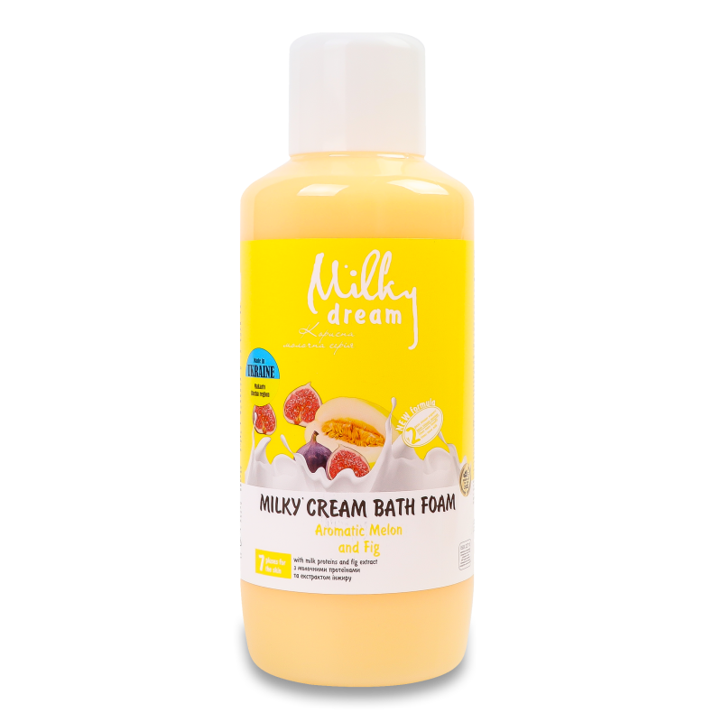 Крем-піна д/ванн Ароматна диня та інжир 1000мл Мілкі дрім