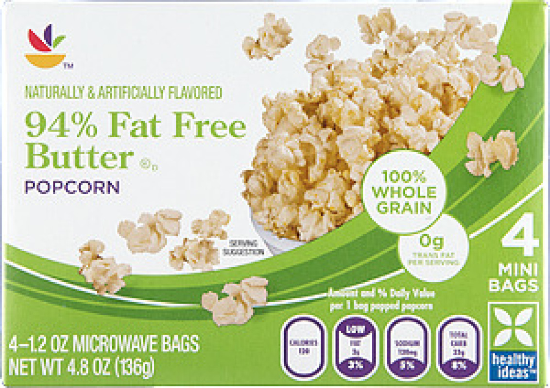 Ahold Butter Popcorn 94 Fat Free Microwave 4 CT Ahold(688267059957) customers reviews